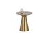 Carmel Side Table - Yellow Gold by Sunpan