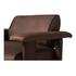 Marcello Lounge Chair Dark Brown by Moes Home