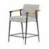 Rowen Stool In Thames Raven In Counter by FOUR HANDS