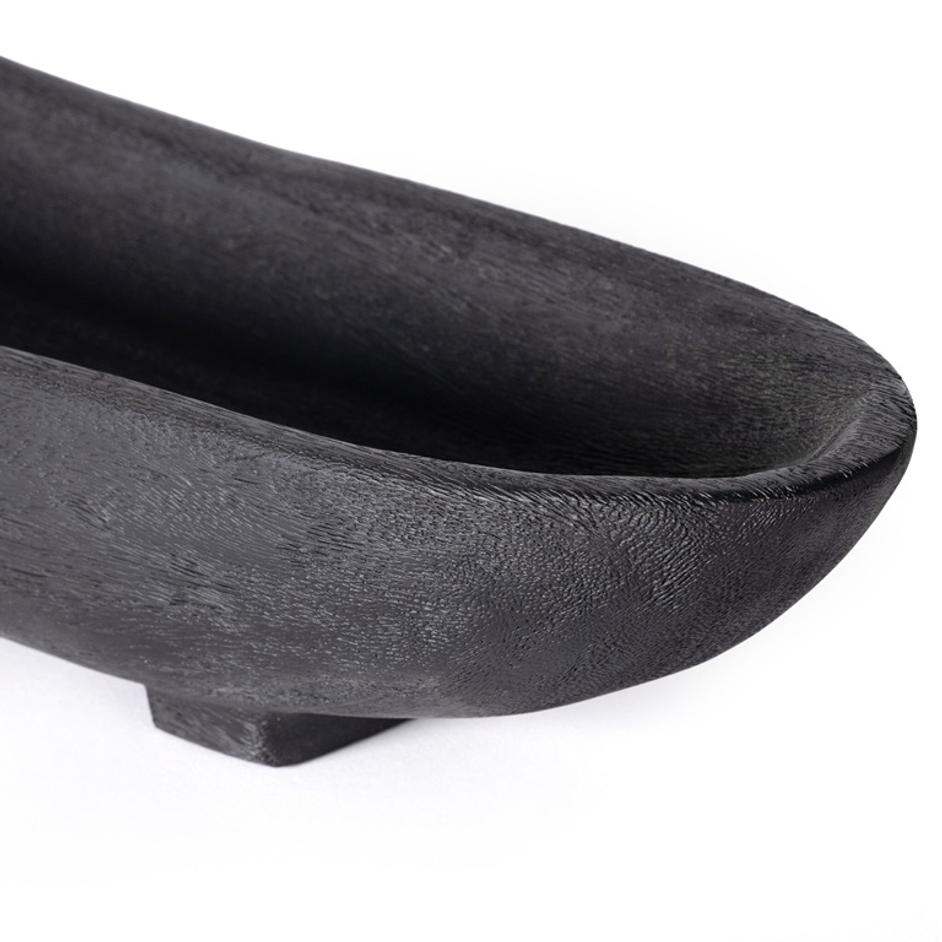 Zamora Bowl - Carbonized Black by Four Hands