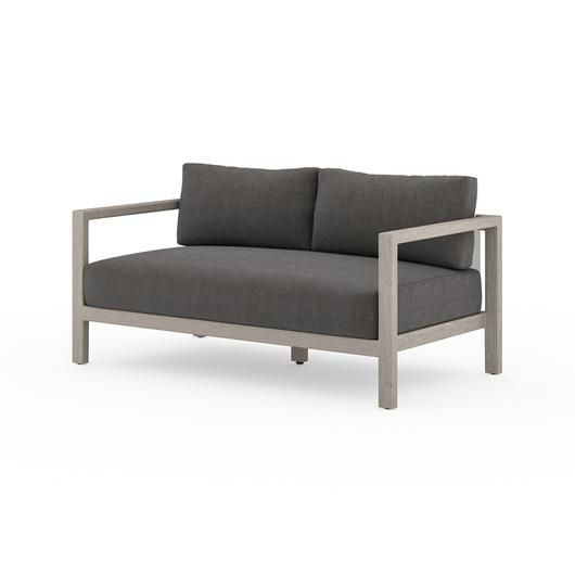 Sonoma Outdoor Sofa In 60" In Grey/Charcoal by FOUR HANDS