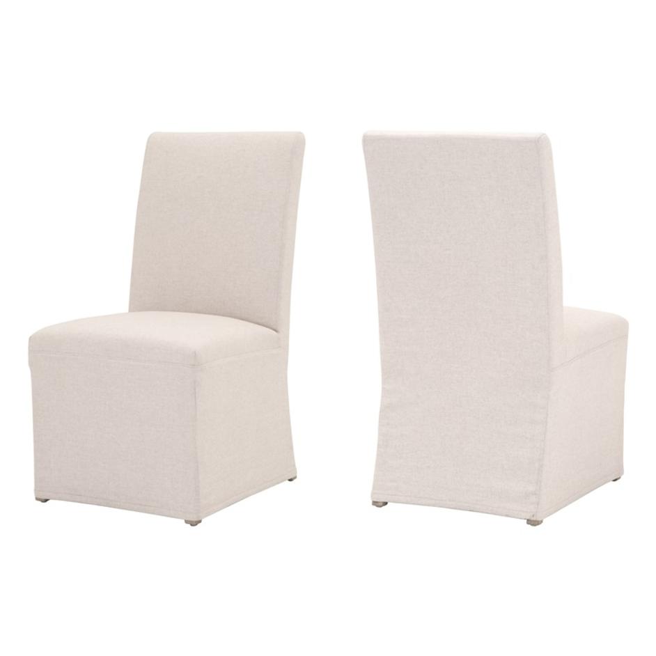 Levi Slipcover Dining Chair, Set of 2 by Essentials For Living