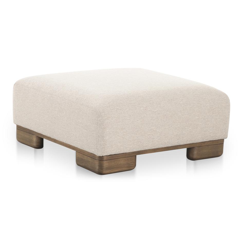 June Ottoman Oatmeal by Moes Home