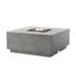 Donovan Outdoor Fire Table In Pewter Concrete by Four Hands