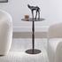 Industria Copper Bronze Accent Table by Uttermost