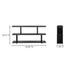 Miri Shelf Small Black by Moes Home