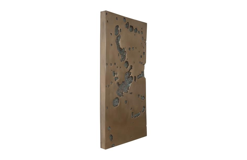 Splotch Wall Art, Rectangle, Bronze Finish by PHILLIPS COLLECTION