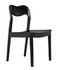 Weller Sungkai/Mindi Chair in Charcoal Black by Noir Furniture