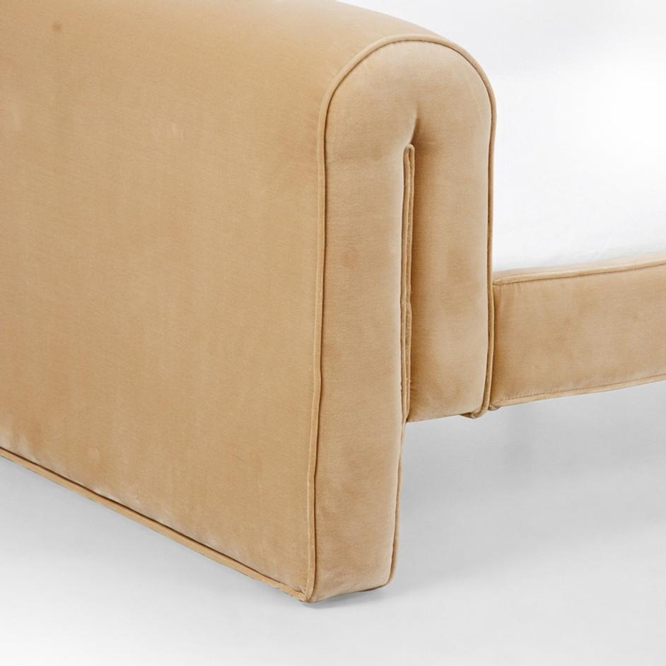 Mitchell King Bed - Surrey Camel by Four Hands