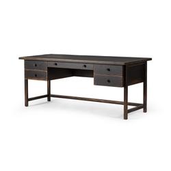 Reign Desk - Distressed Walnut by Four Hands