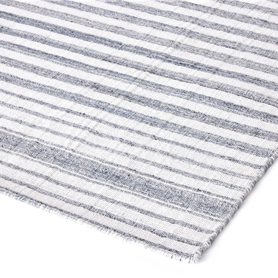 Selena Outdoor Rug In Blue Stripe And 10'x14' by Four Hands