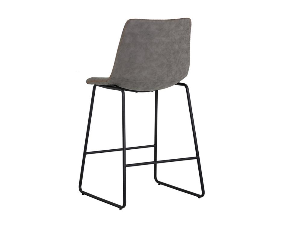 Cal Counter Stool - Antique Grey by Sunpan