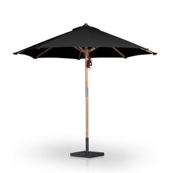 Baska Outdoor Round Umbrella - Arashi Black by Four Hands