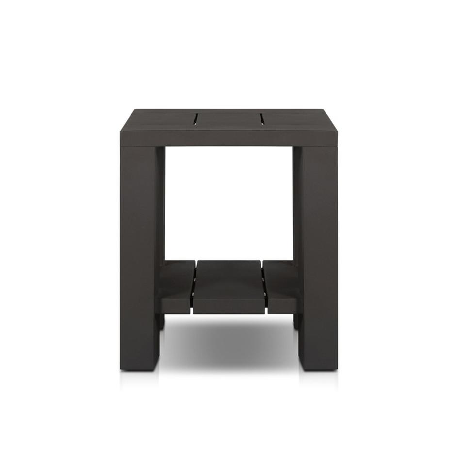 Roca Outdoor Metal End Table by Four Hands