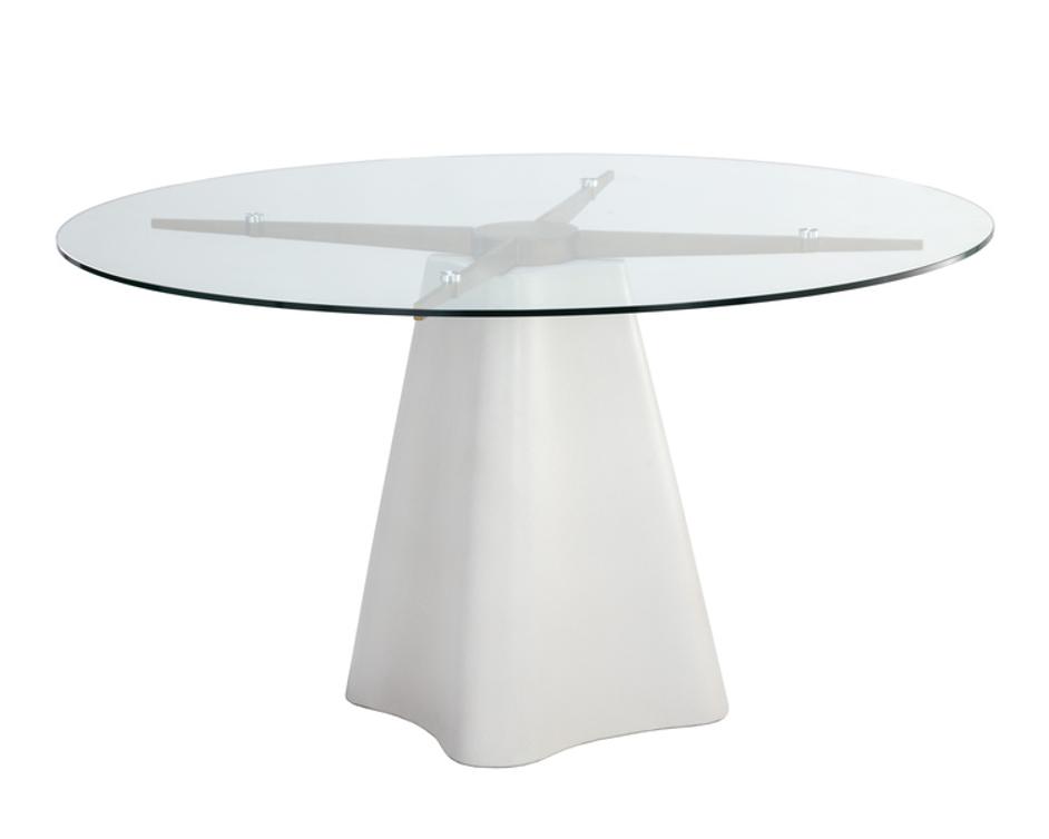 MODA DINING TABLE - WHITE - 55" by Sunpan