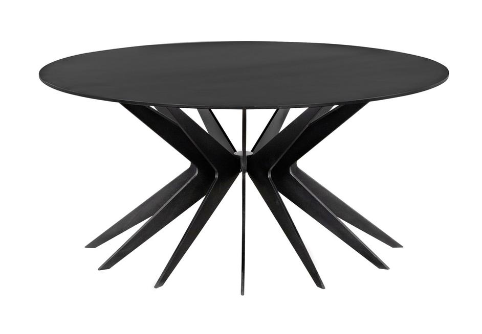 Spider Coffee Table, Black Metal by Noir Furniture