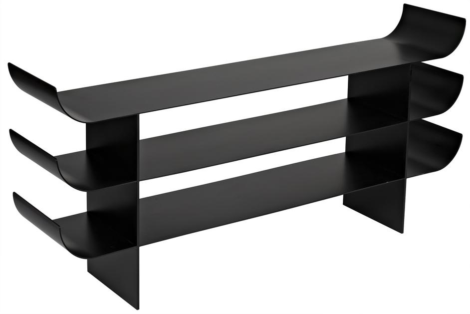 Kyoto Console, Black Steel by Noir Furniture