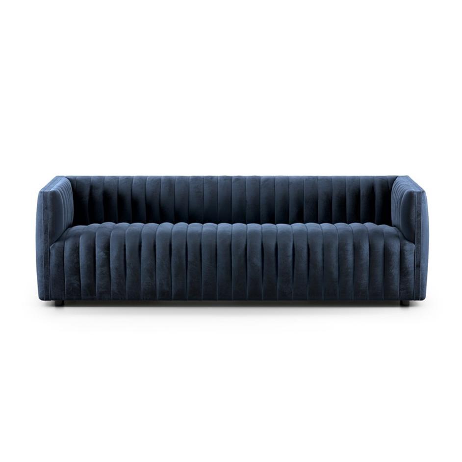 Augustine Sofa - Sapphire Navy by Four Hands