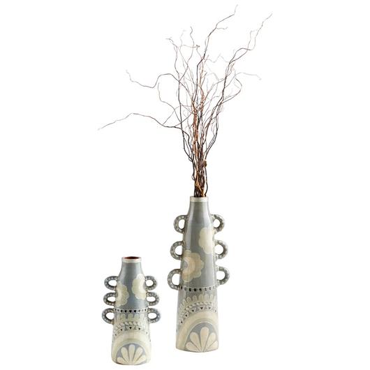 High Desert Vase in Olive Green by Cyan Design