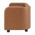 Wendy KD Faux Leather Storage Bench, Vintage Cider by New Pacific Direct
