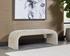 NAHARA BENCH - BERGEN TAUPE by Sunpan