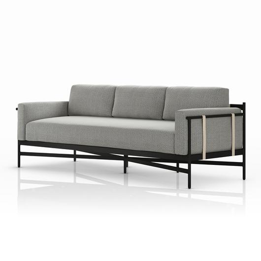Hearst Outdoor Sofa 99" In Faye Ash by FOUR HANDS