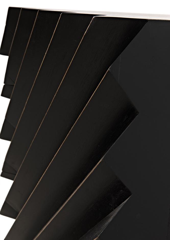 Hikaru Dresser, Hand Rubbed Black by Noir Furniture