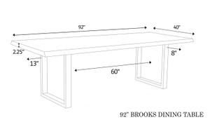 Brooks Dining Table by Urbia Imports