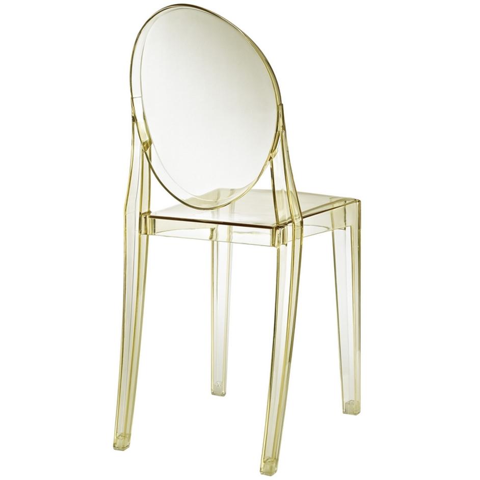 Marie Dining Side Chair In Yellow by Modway Furniture
