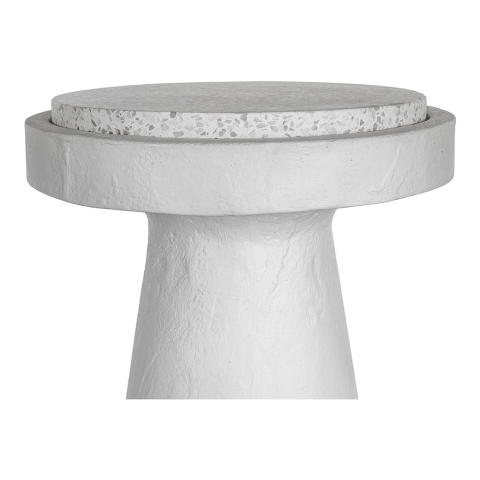BOOK ACCENT TABLE WHITE by Moes Home