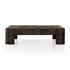 Abaso Coffee Table In Ebony Rustic by FOUR HANDS