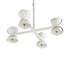 Santorini Chandelier In Matte White Plaster by FOUR HANDS