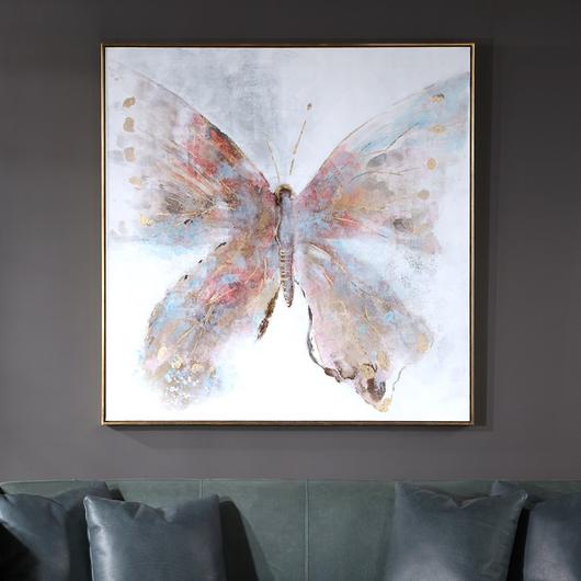 Free Flying Hand Painted Canvas by Uttermost
