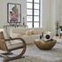 Abide Rounded Sheepskin Sofa by Uttermost