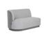 JACLYN MODULAR - LEFT ARMCHAIR - EGYPT LIGHT GREY / DANNY MEDIUM GREY by Sunpan