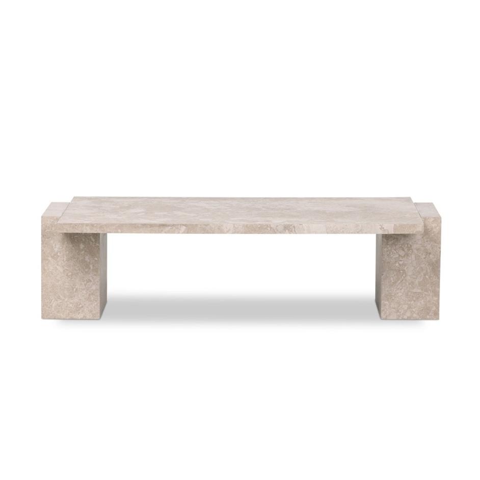 Romano Coffee Table - Lunar Marble by Four Hands