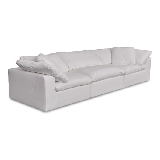 Clay Modular Sofa Cream Cream White by Moes Home