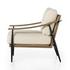 Kennedy Chair In Kerbey Ivory by FOUR HANDS