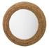 Seagrass Round Wall Mirror by Jamie Young