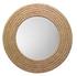 Meadow Seagrass Round Mirror by Jamie Young