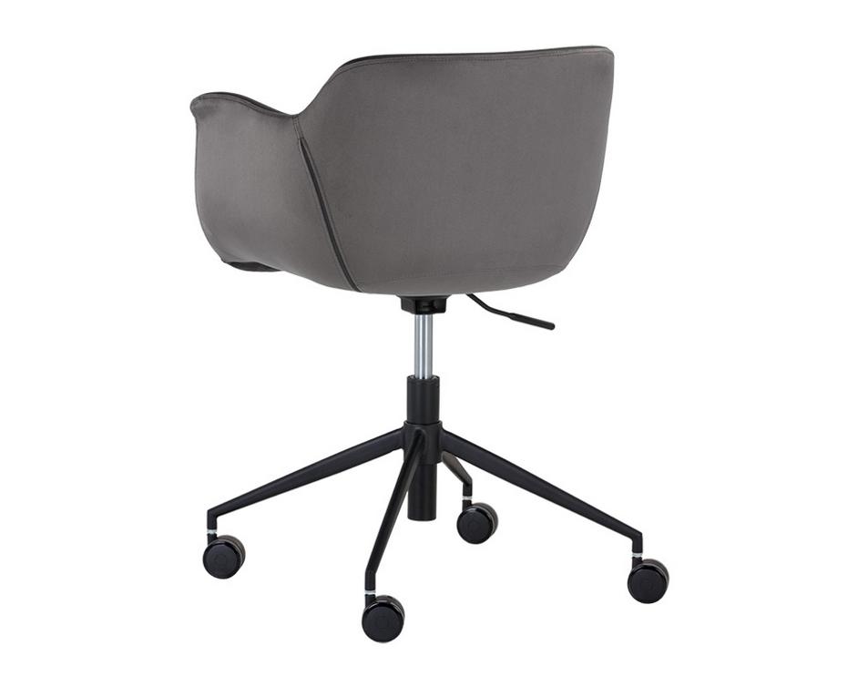 Owen Contemporary Office Chair - Town Grey / Roman Grey by Sunpan