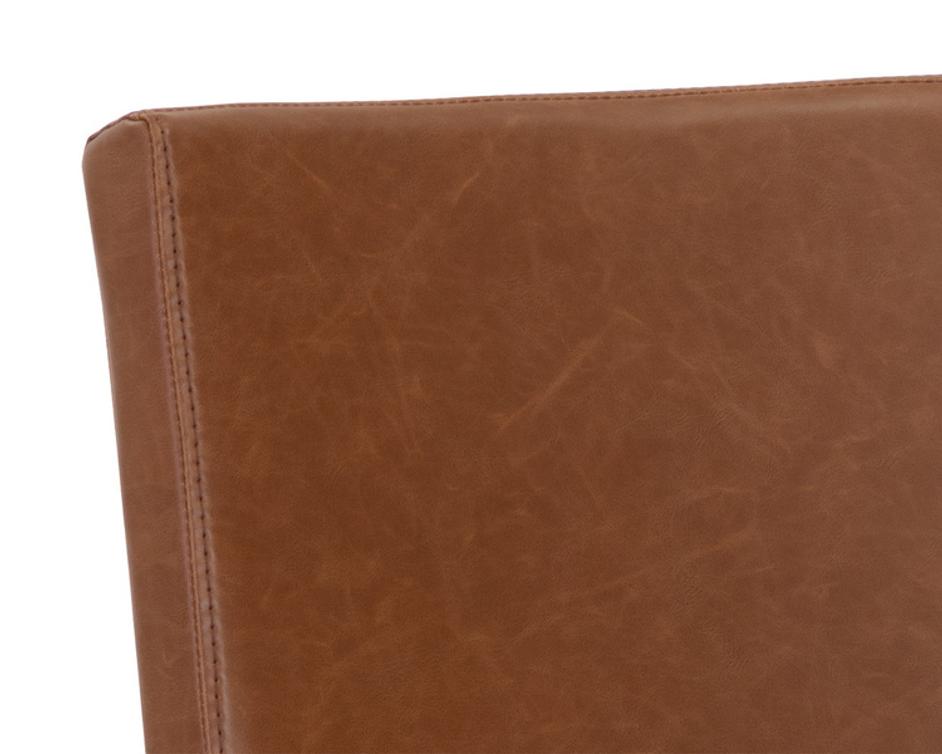 BRINLEY DINING CHAIR - BLACK - HAZELNUT by Sunpan