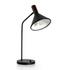 Cullen Task Lamp In Black Leather by FOUR HANDS