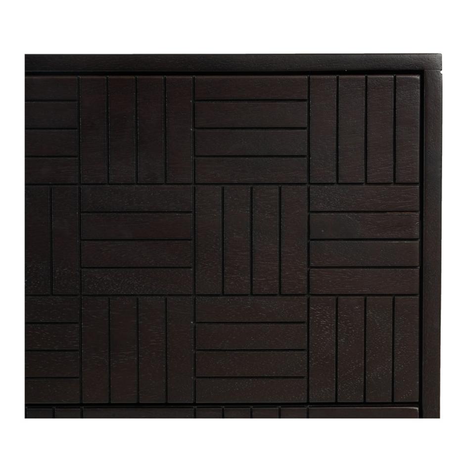 Denman Nightstand Dark Brown by Moes Home