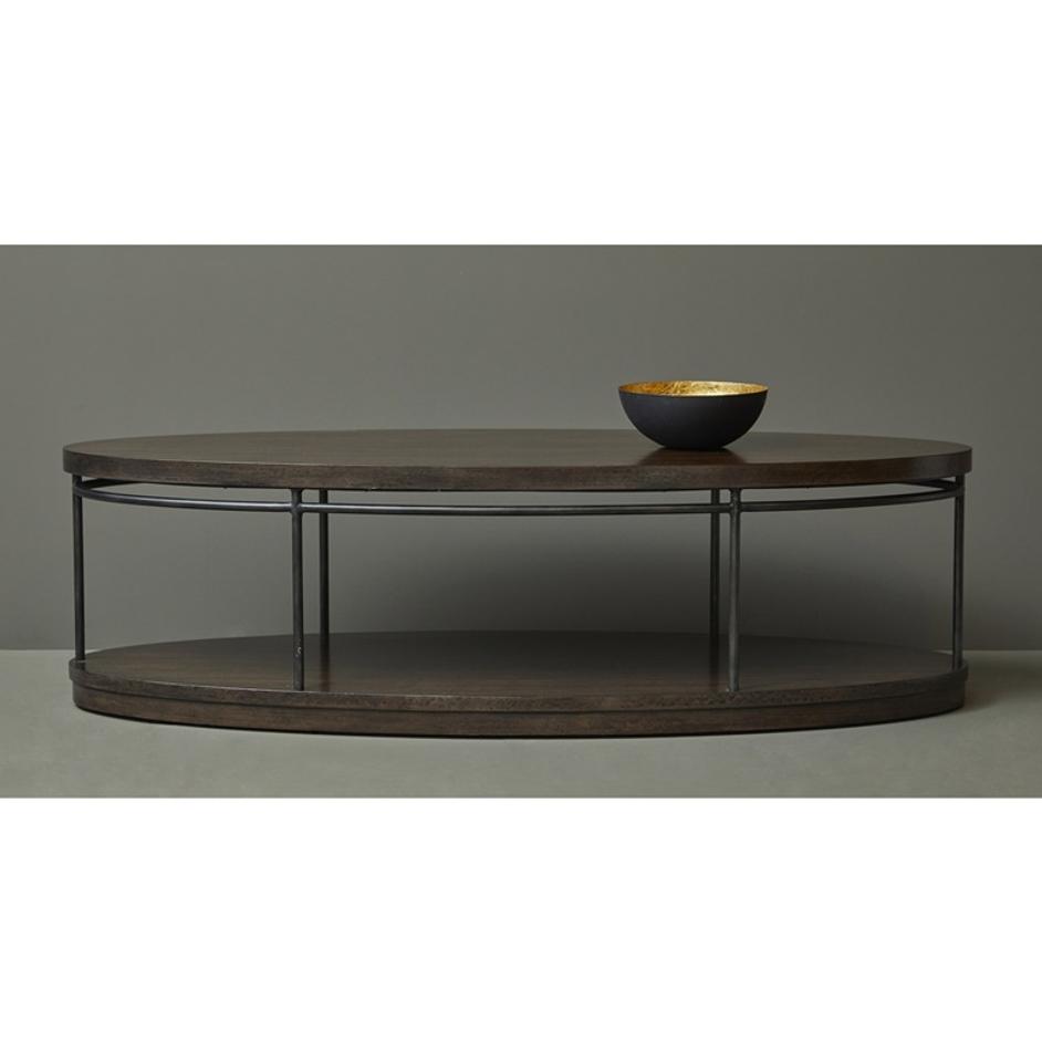 Dark Wood Industrial Cocktail Table by Pulaski Furniture