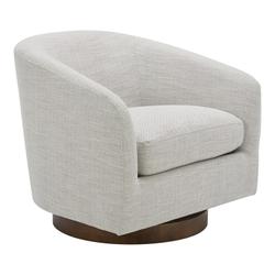 OSCY SWIVEL CHAIR SPLASHED WHITE by Moes Home