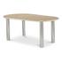 Fia Dining Table Travertine by Moes Home