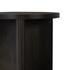 Toli End Table In Wood In Smoked Black by FOUR HANDS