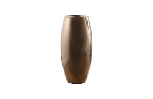 Elonga Planter, Polished Bronze, Medium by PHILLIPS COLLECTION
