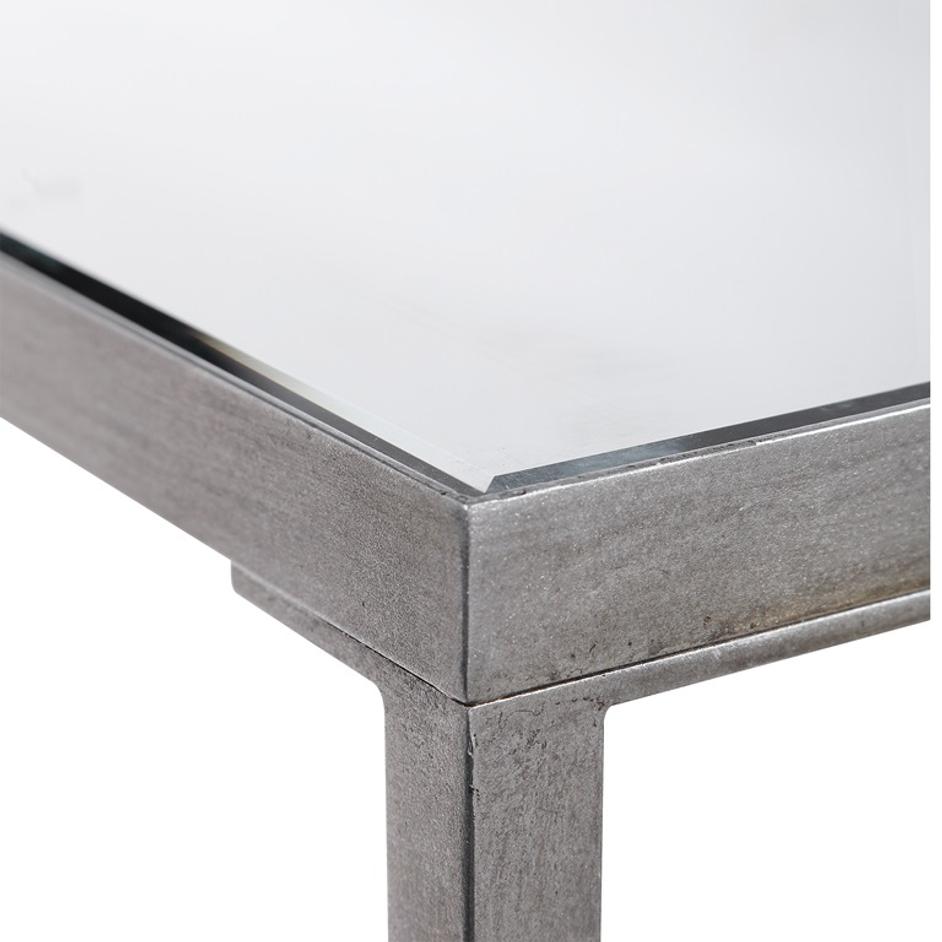 Hayley Console Table In Silver by Uttermost